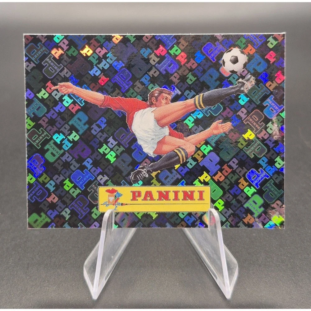 2026 Panini FIFA World Cup 00 Logo Hologram Sticker Logofractor Rare